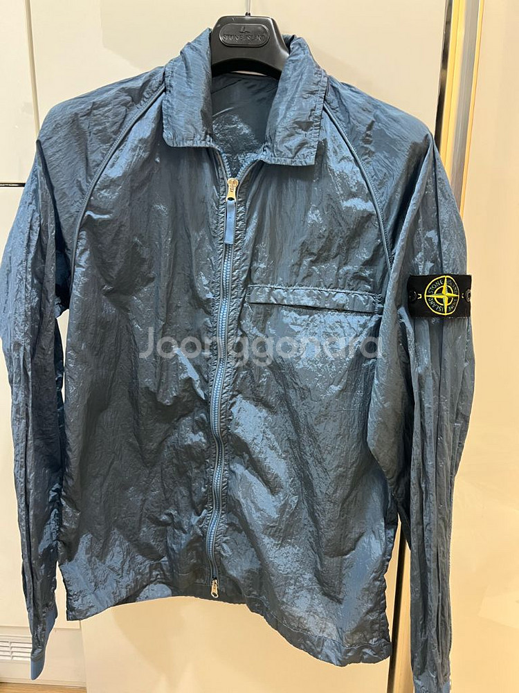 23fw 스톤아일랜드 블루나일론자켓 105 (새상품급)--0