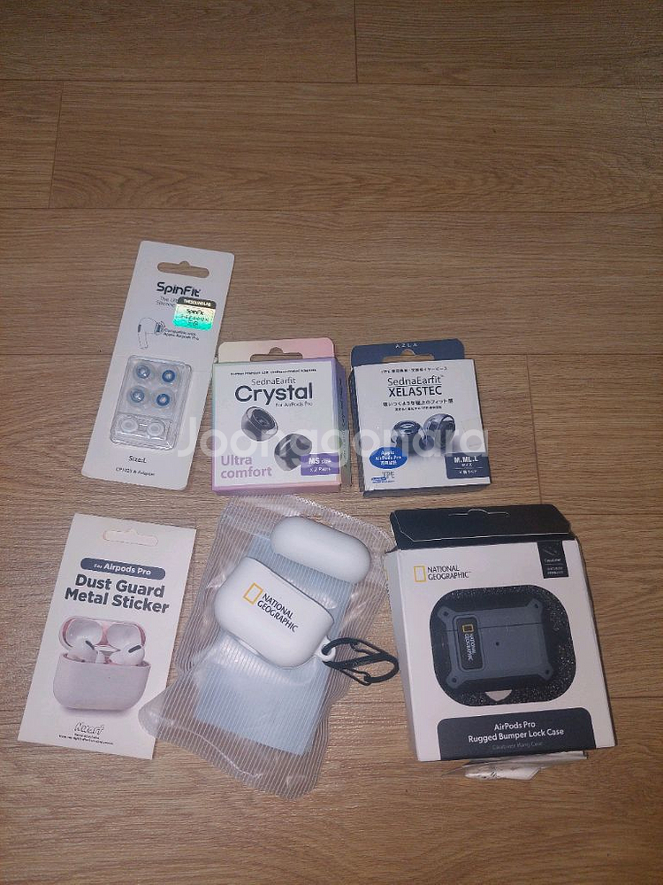 에어팟 프로 아즈라 이어팁 일괄 + 버즈 프로 케이스--0