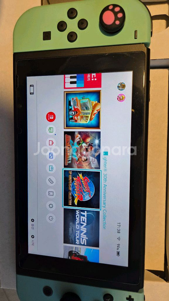 닌텐도 스위치 동물의 숲 에디션 풀세트 / 내장게임다수--4