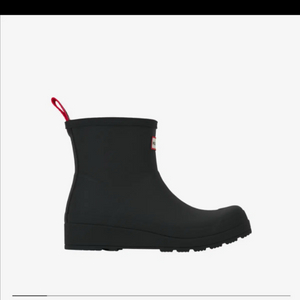 헌터 플레이 쇼트 레인부츠 블랙 uk4