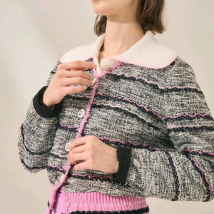 23 마인 트위드 가디건 자켓