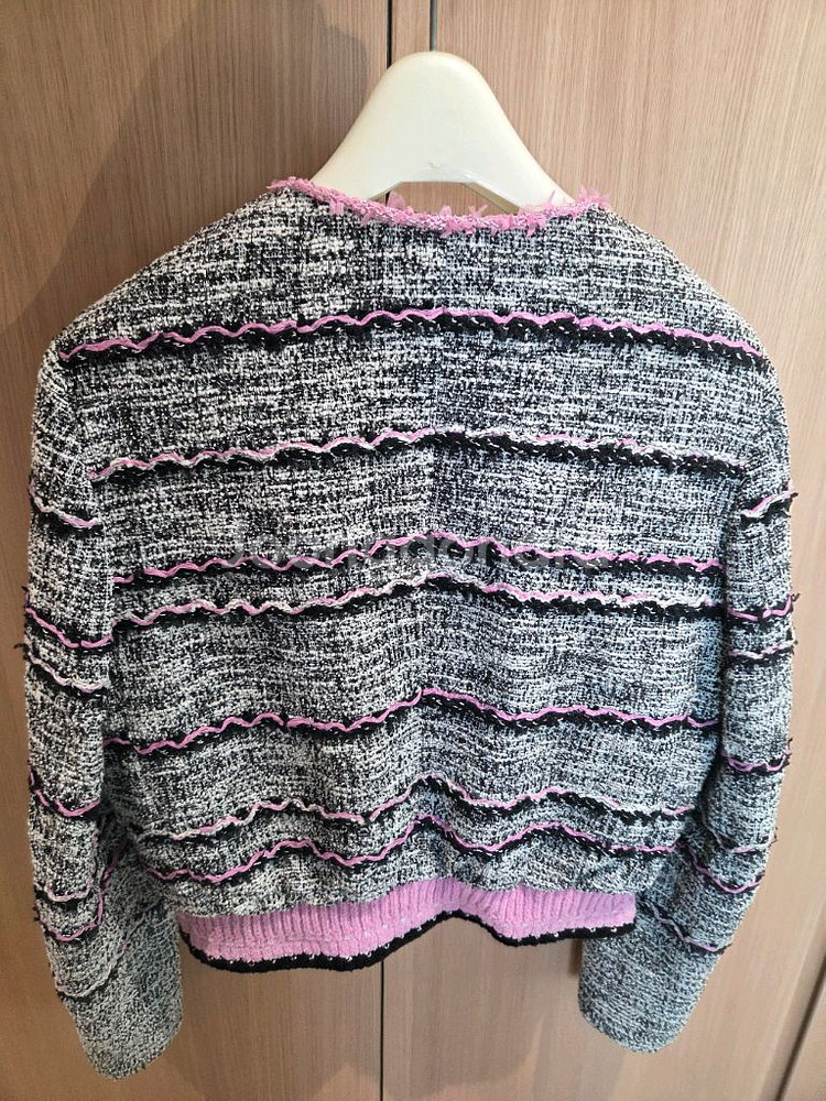 23 마인 트위드 가디건 자켓--4