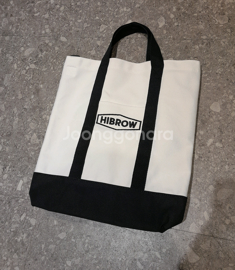 (새상품) 하이브로우 캔버스 토트백--0