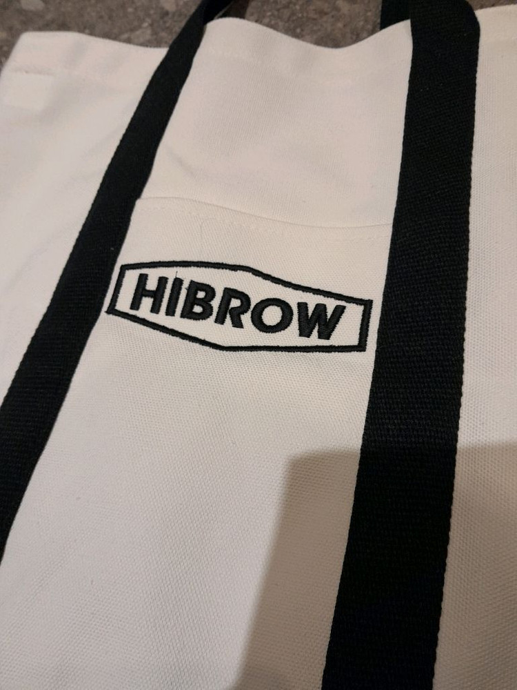 (새상품) 하이브로우 캔버스 토트백 이미지