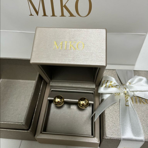 미꼬 람파스 18K 귀걸이 (12mm)