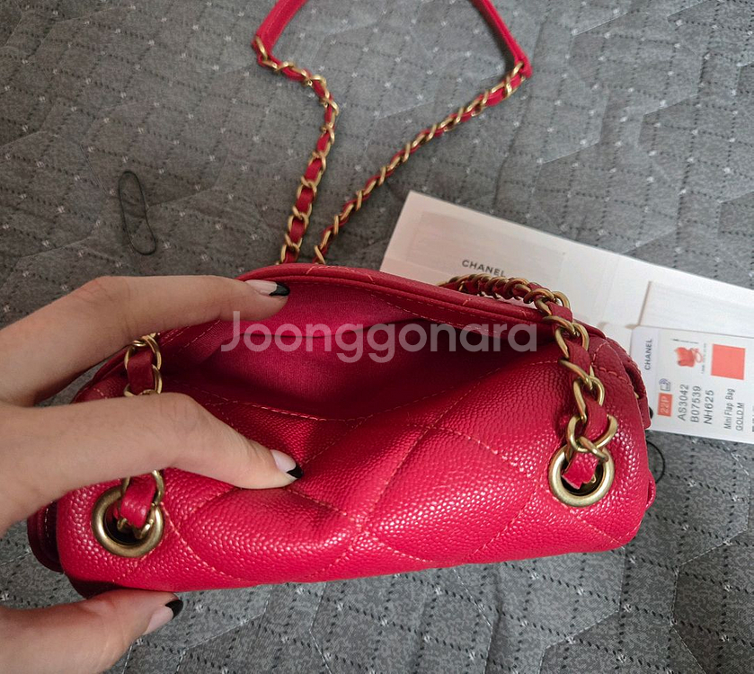 샤넬 시즌 캐비어 내장칩--2