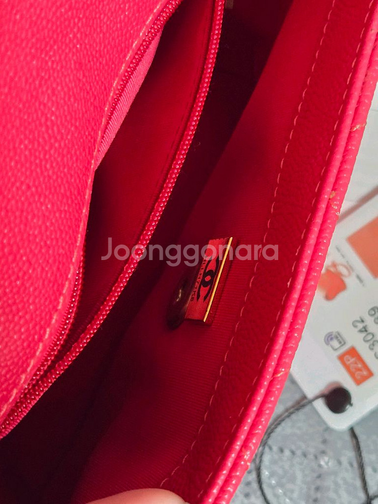 샤넬 시즌 캐비어 내장칩--5