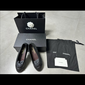 샤넬퀼팅발레리나플랫37