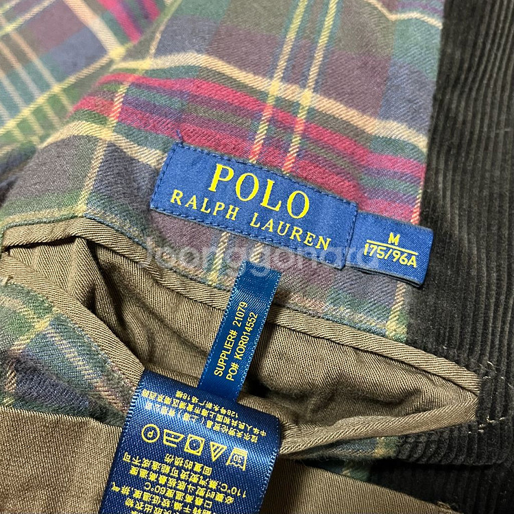 [M] 폴로 랄프로렌 코듀로이 블레이저 자켓--3