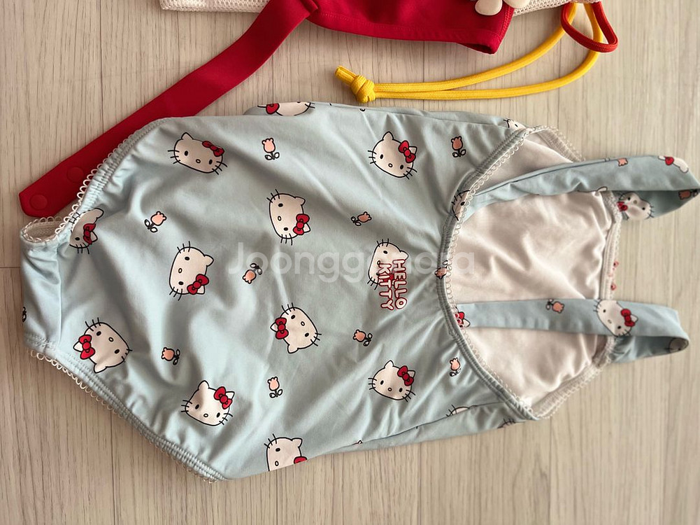 자라 키티수영복4-5y +레디투킥수모M일괄--1