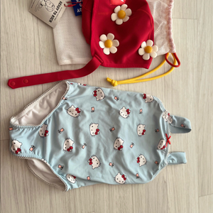 자라 키티수영복4-5y +레디투킥수모M일괄