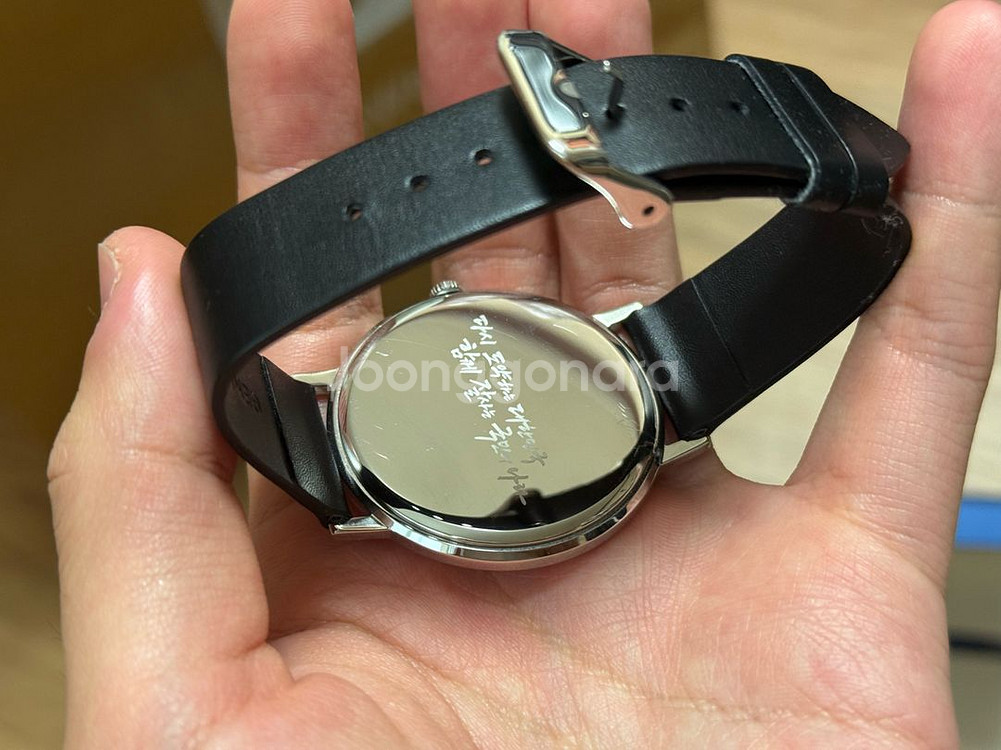 윤석열 대통령 기념품 손목시계 (남성용)--2