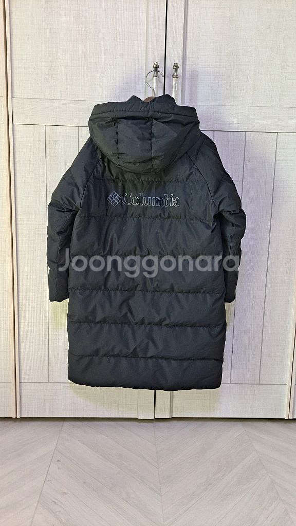 컬럼비아 키즈 130 콜롬비아 롱패딩 블랙 키120--0