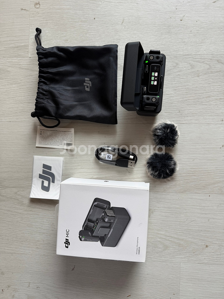 DJI 무선마이크2 TX +1RX + 충전케이스--1