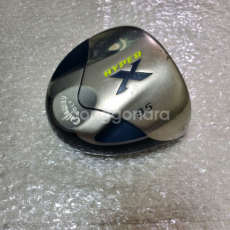 캘러웨이 하이퍼 X 드라이버 헤드 9.5도 피팅 골프--5