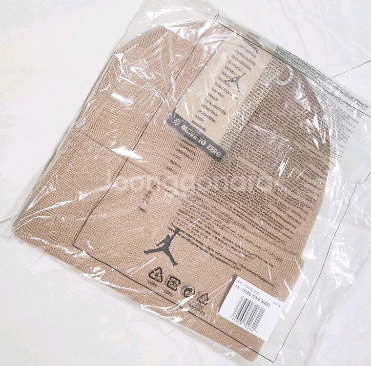 새상품/나이키 조던 피크 에센셜 비니 니트 모자 점프맨--2