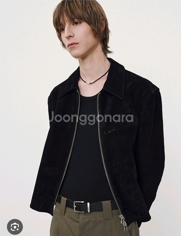 토니웩 카우하이드 디트로이트 스웨이드 자켓 L--0