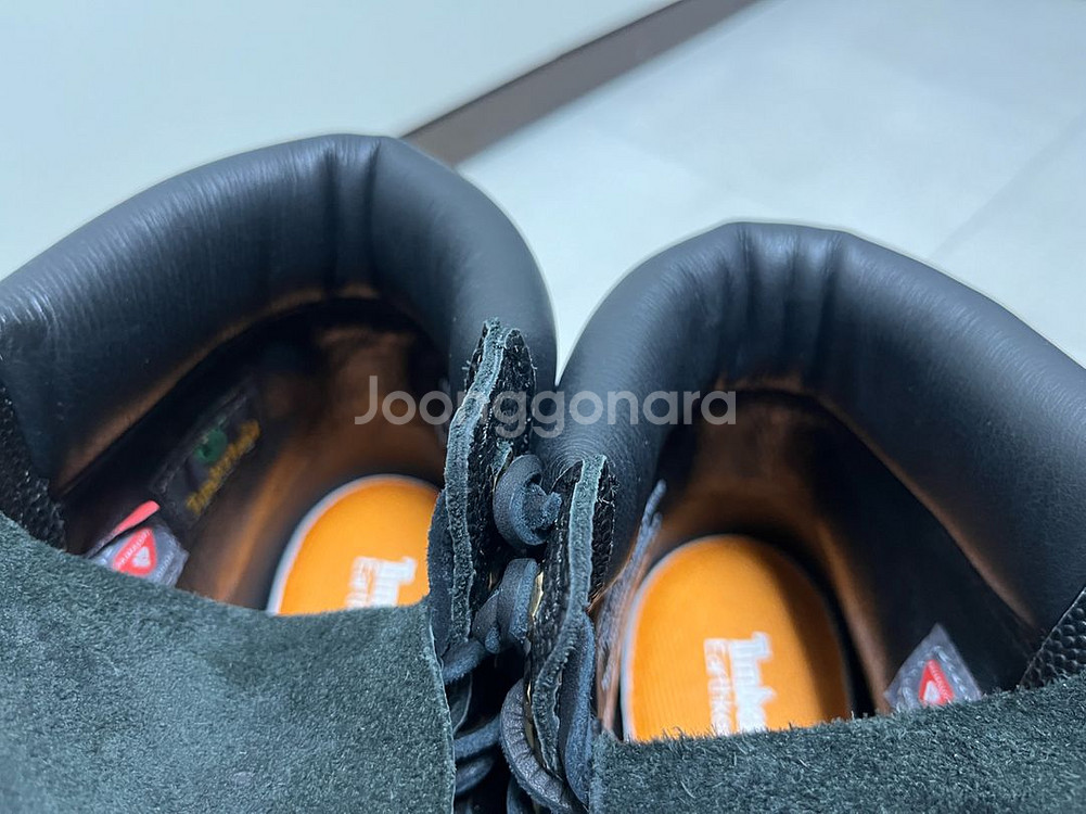 [8.5] 팀버랜드 6인치 프리미엄 레더 블랙 부츠--7