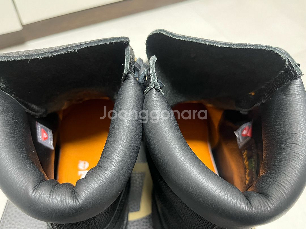 [8.5] 팀버랜드 6인치 프리미엄 레더 블랙 부츠--9