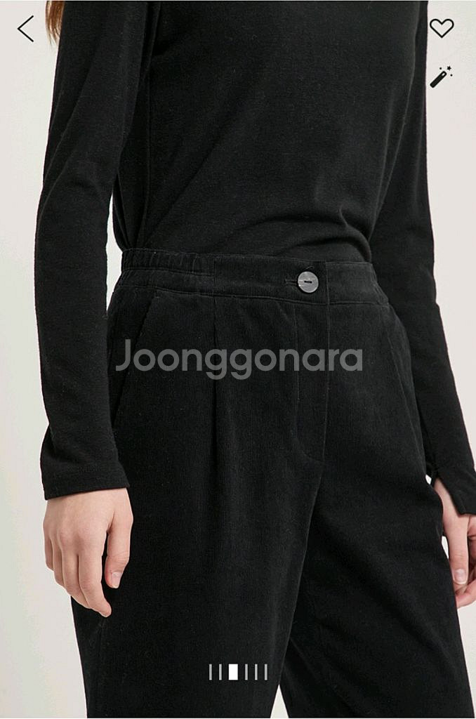 SJSJ 코듀로이밴딩팬츠44 랑방 마인 타임 더캐시미어--2