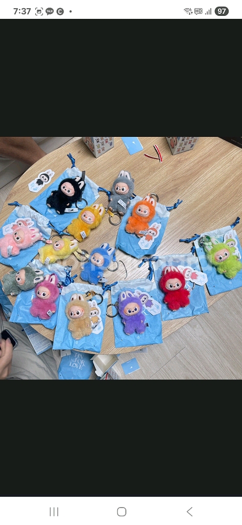 라부부 내마음속비밀번호 인형키링(N~Z) 미개봉정품--7