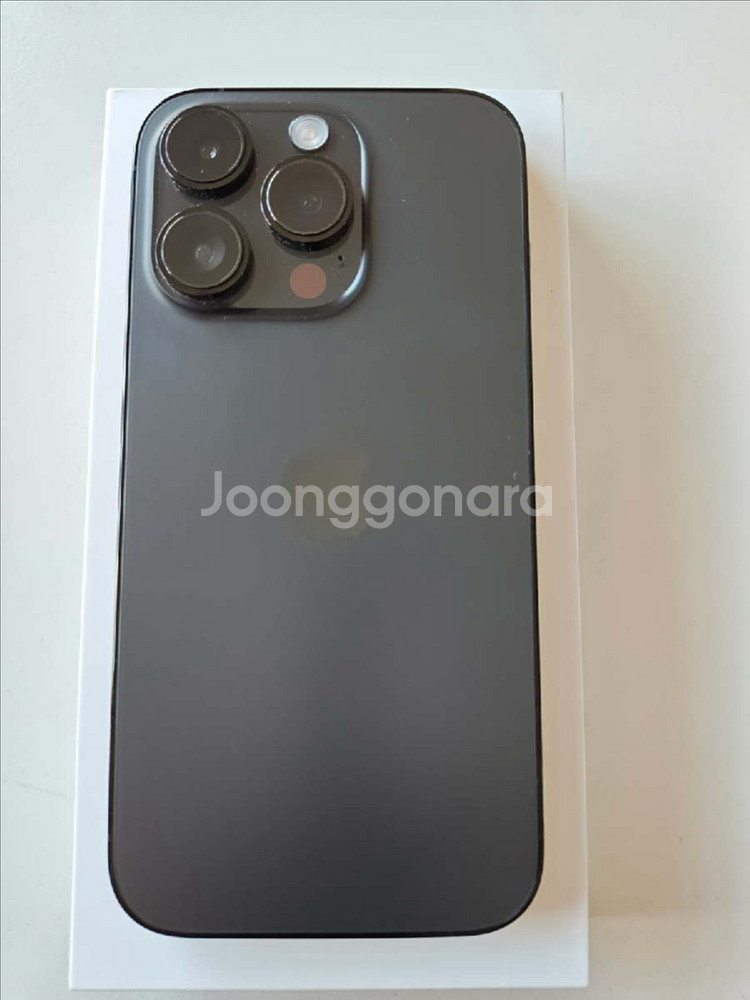 아이폰14프로 블랙 128GB 배터리99% 자급제 판매--2