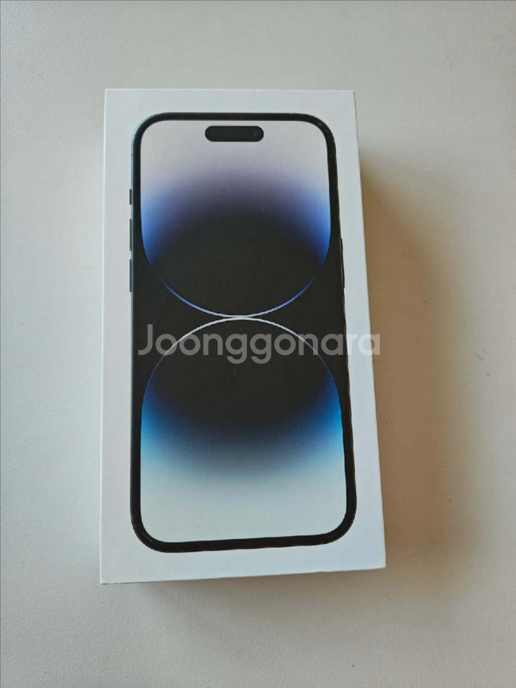 아이폰14프로 블랙 128GB 배터리99% 자급제 판매--0