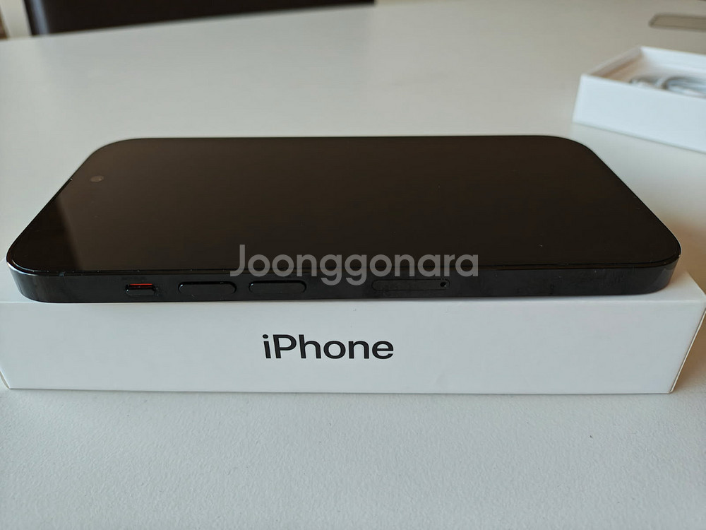 아이폰14프로 블랙 128GB 배터리99% 자급제 판매--6