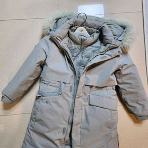 뉴발란스 구스 롱패딩 150사이즈