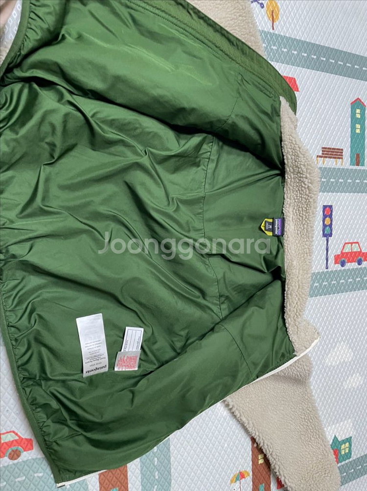 파타고니아 키즈 후리스 XS--4