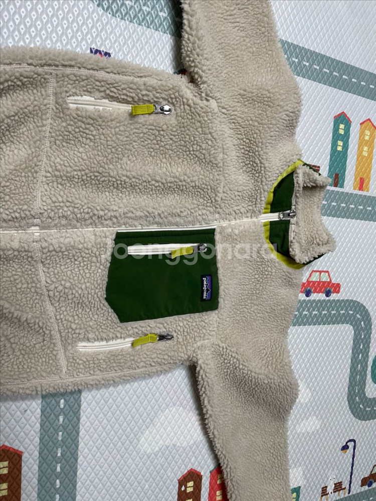 파타고니아 키즈 후리스 XS--3