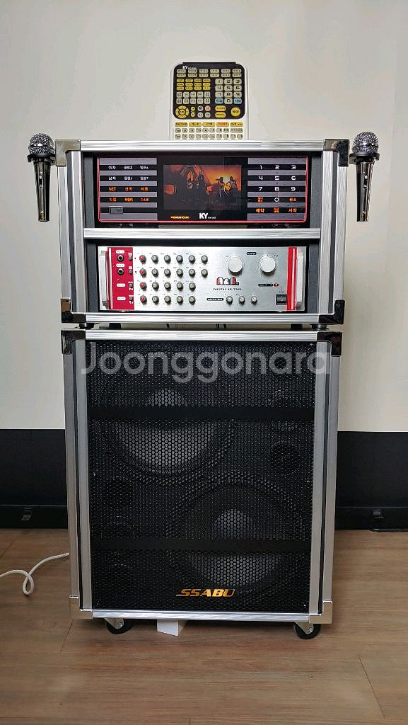 금영 고급형이동식노래방세트--0