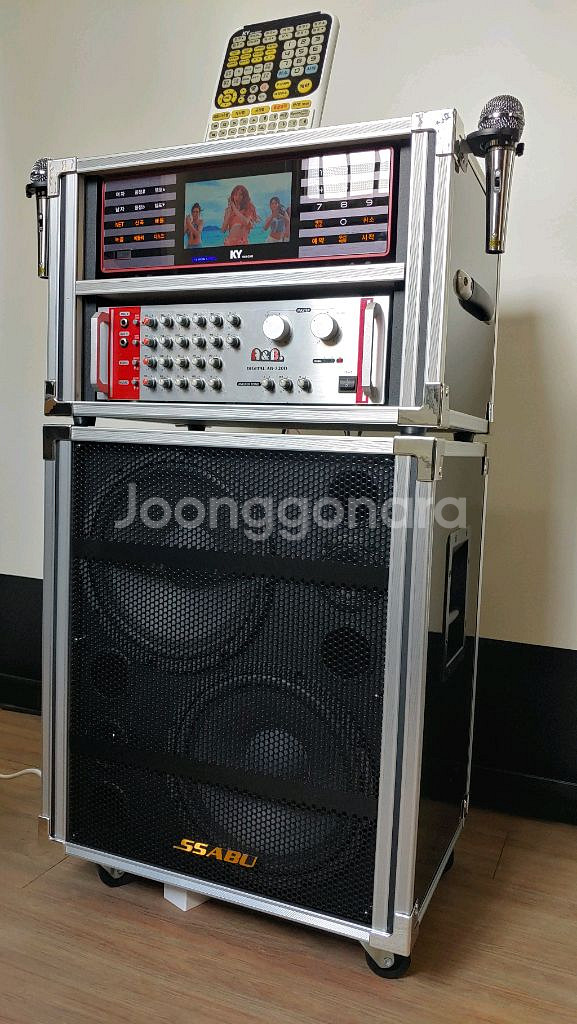 금영 고급형이동식노래방세트--8