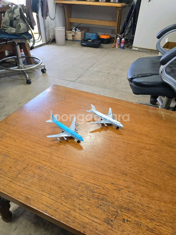 대한항공 보잉 747 다이캐스트 2대--8