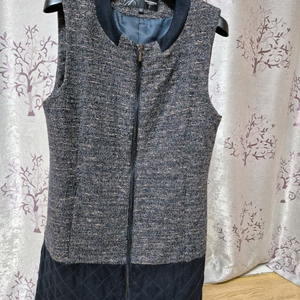 크로커다일레이디 모직 롱베스트90사이즈