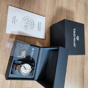 태그호이어 까레라 헤리티지 블루핸즈 크로노