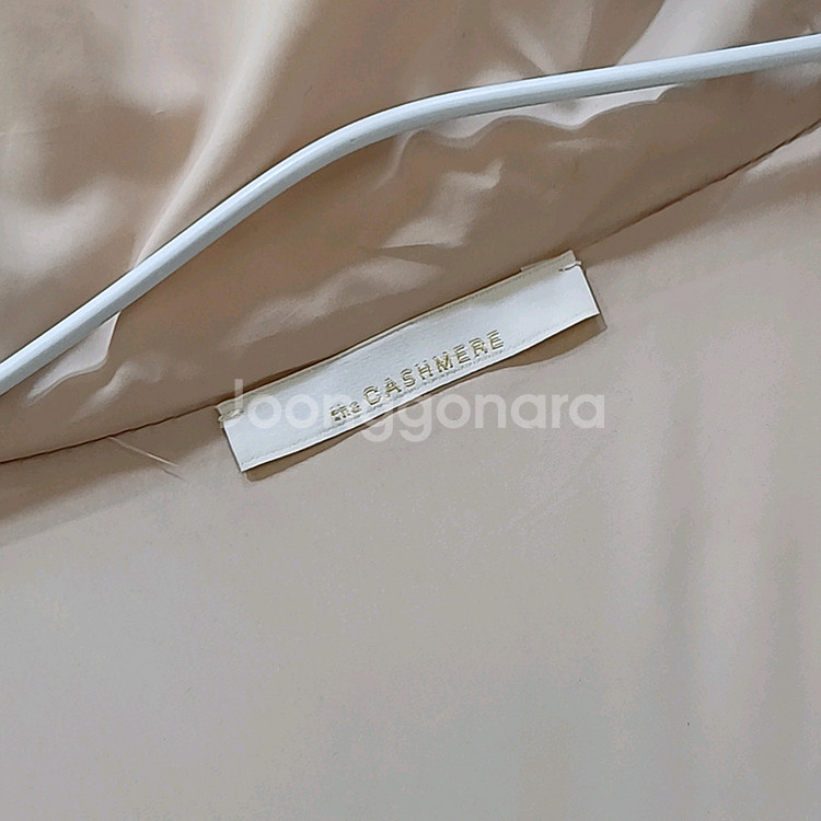 더캐시미어 순 캐시미어 구스 다운 패딩 조끼 여성 사랑--6