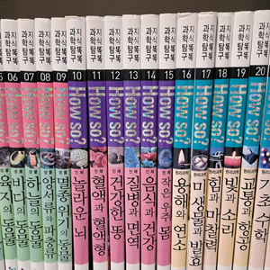 how So? 하우 소 과학전집60권 택포4만5천