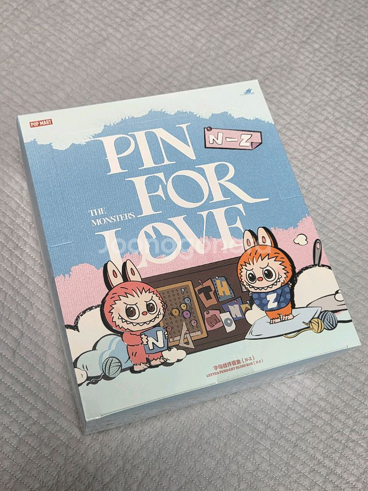 정가판매) 라부부 알파벳키링 O, Q, U--1