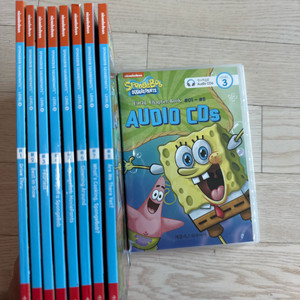 스펀지밥 얼리챕터북 8권 + cd2장