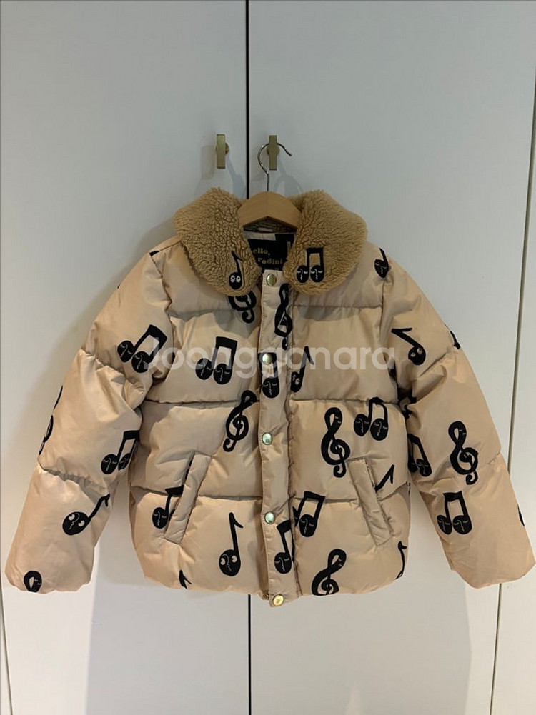 미니로디니 음표패딩--0