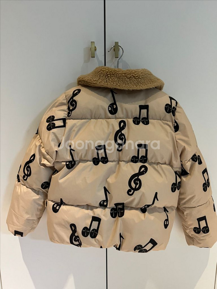 미니로디니 음표패딩--1