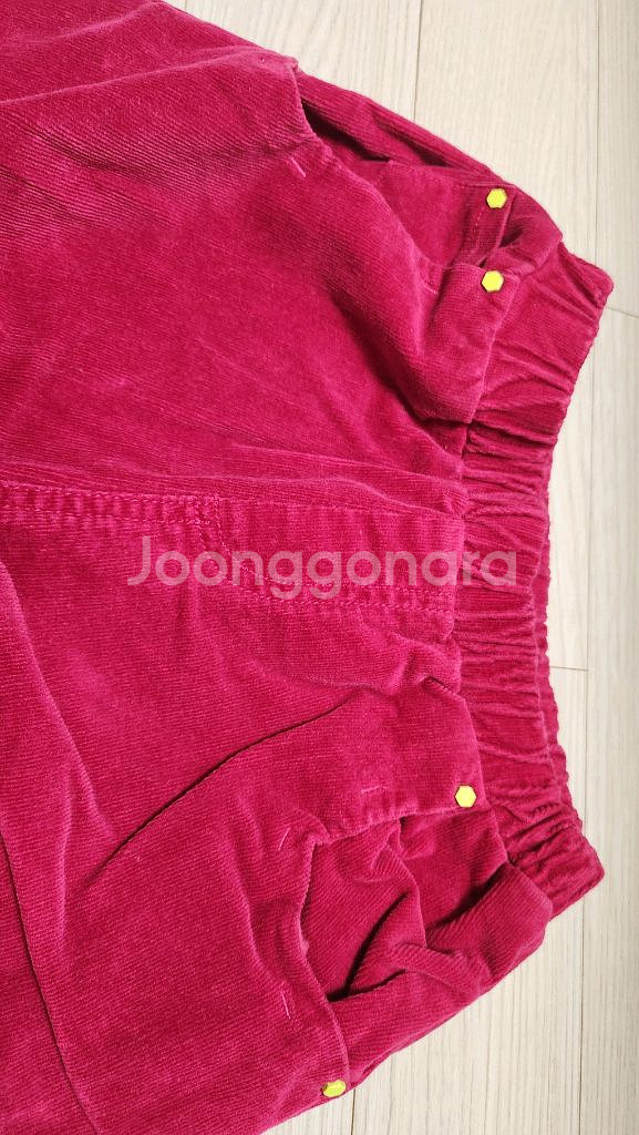 아동 코듀로이 바지 2벌 세트--3