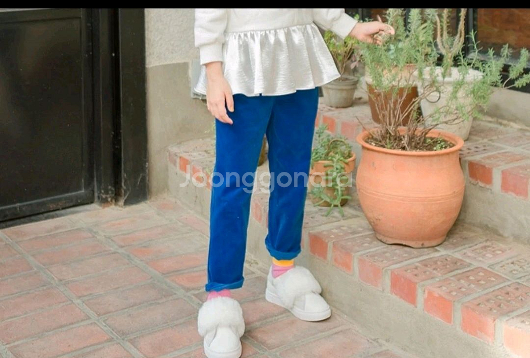 아동 코듀로이 바지 2벌 세트--7