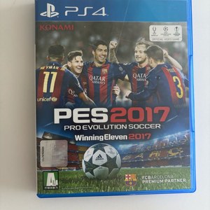 PS4 PES 2017 위닝일레븐 2017