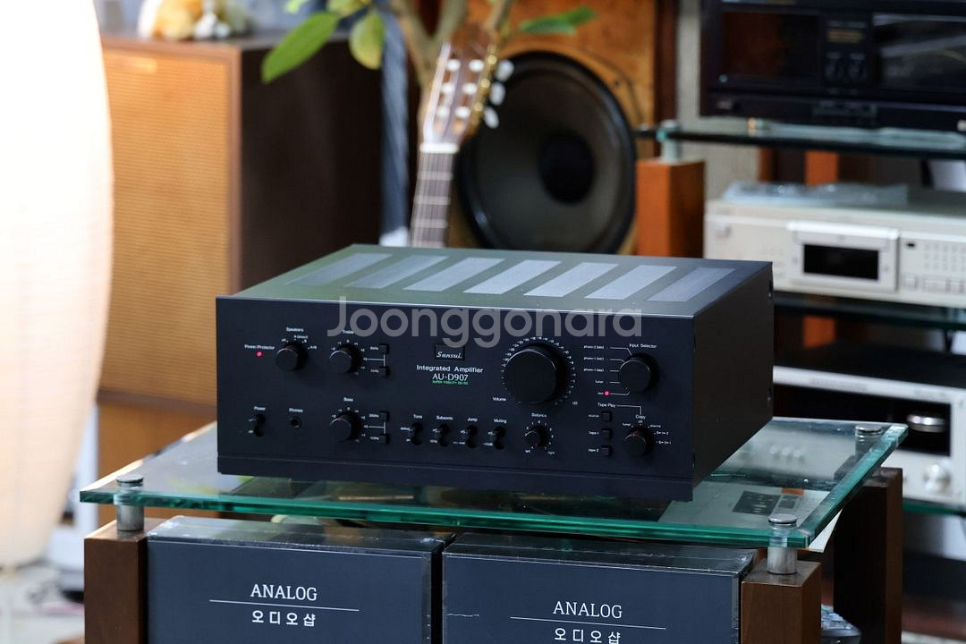 산수이 명기 AU-D907 인티앰프ㅡ민트급ㅡ--2