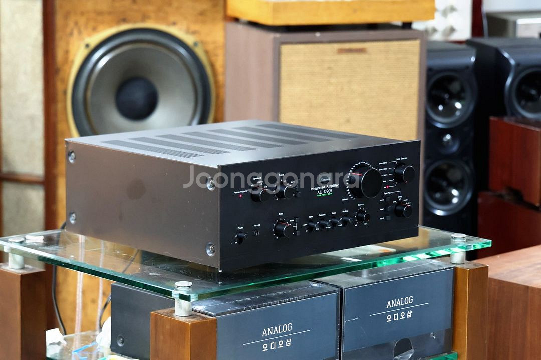 산수이 명기 AU-D907 인티앰프ㅡ민트급ㅡ--3