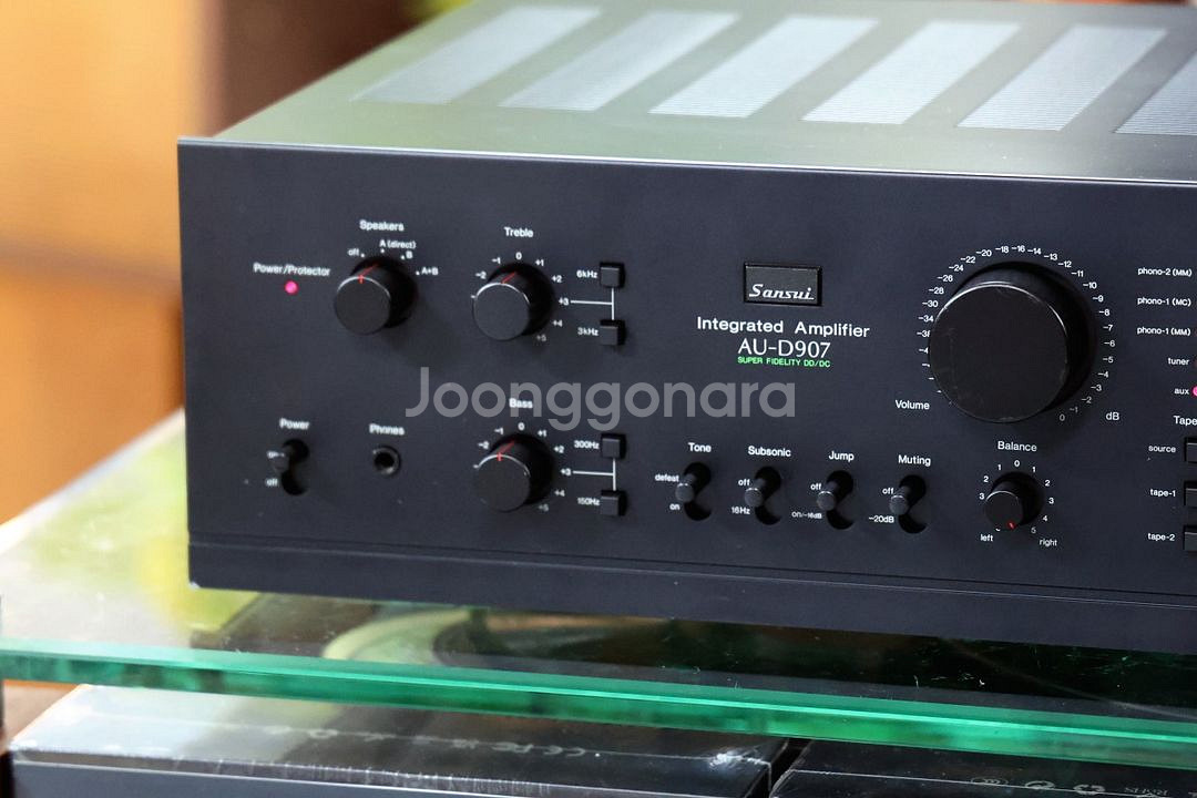 산수이 명기 AU-D907 인티앰프ㅡ민트급ㅡ--4