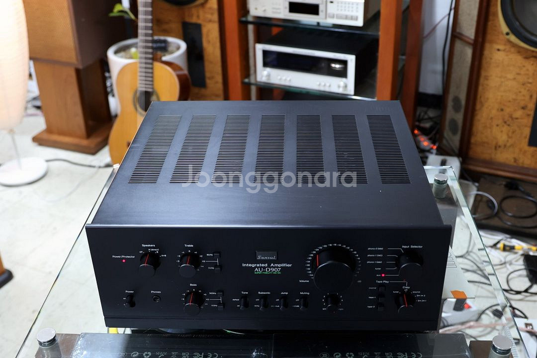 산수이 명기 AU-D907 인티앰프ㅡ민트급ㅡ--6