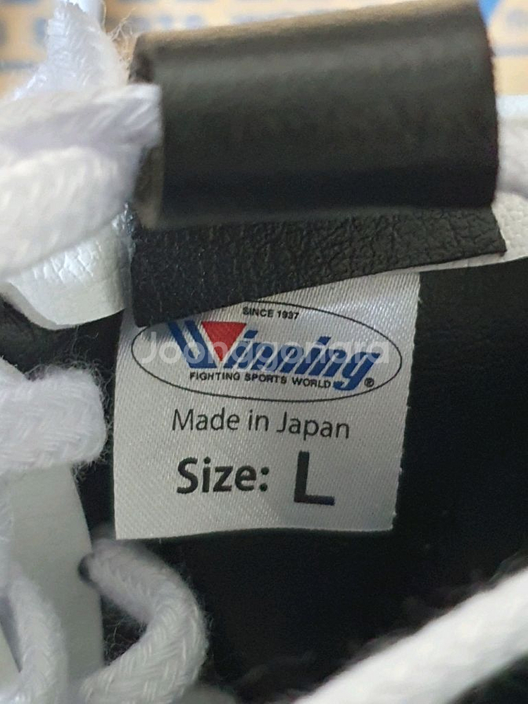 위닝 스파링세트 화이트컬러 (14온스 레이스+코보로 헤드기어 라지사이즈)--8